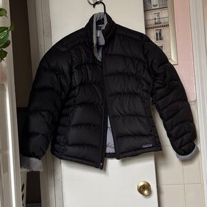 Patagonia Black Quilted Down Jacket